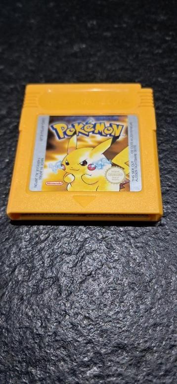 Nintendo Gameboy Pokémon Yellow Version batterij ok beschikbaar voor biedingen