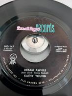 KATHY YOUNG. DREAM AWHILE.  VG . POPCORN, CD & DVD, Vinyles | Autres Vinyles, Utilisé, Enlèvement ou Envoi