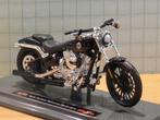 Harley Davidson FXSB Breakout 1:18 black (n49), Ophalen of Verzenden, Nieuw, Motor, Maisto