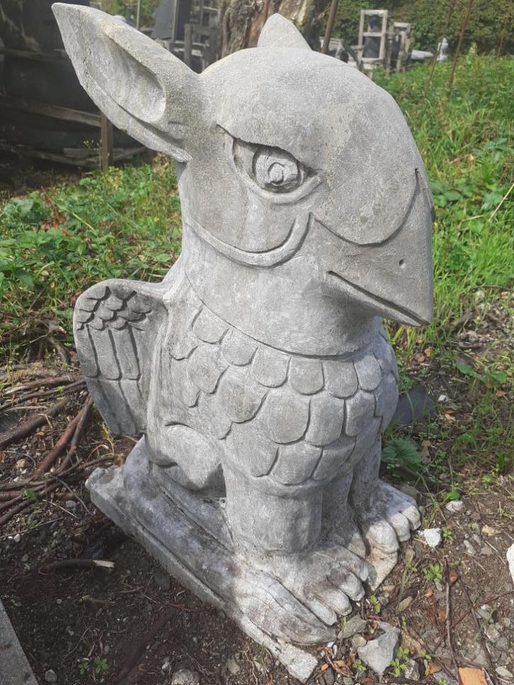 PRACHTIGE EN ZELDZAME BLAUWE STENEN WATERSPUWER, Tuin en Terras, Tuinbeelden, Gebruikt, Overige typen, Steen, Ophalen