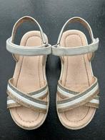Witte sandalen met goud en zilver - maat 29 - Esprit, Kinderen en Baby's, Kinderkleding | Schoenen en Sokken, Ophalen, Gebruikt