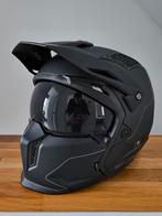 Helmets Streetfighter XL matzwarte motorhelm, Motoren, Ophalen of Verzenden, XL, Heren