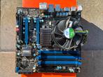 MSI X58M moederbord incl CPU en koeling, Computers en Software, Ophalen, Gebruikt, DDR3, ATX