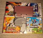 Lot 3ds rose+ 3 jeux Pokémon 3ds et Mario bros., Consoles de jeu & Jeux vidéo, Consoles de jeu | Nintendo 2DS & 3DS, Rose, Comme neuf