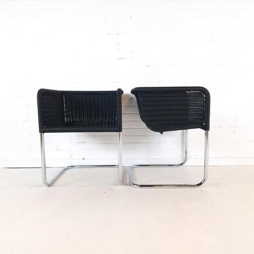 2x vintage Tecta stoelen D43, Antiek en Kunst, Antiek | Meubels | Stoelen en Sofa's, Ophalen