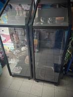 2 handige vitrinekastjes, Ophalen, Minder dan 50 cm, Gebruikt, Glas