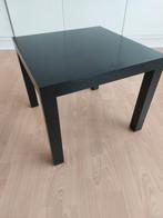 IKEA kleine zwarte tafel 55x55x45, Huis en Inrichting, Tafels | Bijzettafels, Gebruikt, Ophalen