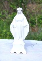 vierge a la couronne fleurie en porcelaine, Antiquités & Art, Enlèvement ou Envoi