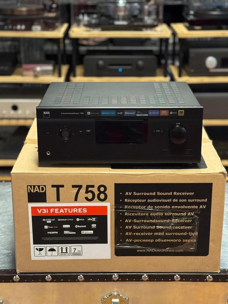 NAD T 758 V3i, Audio, Tv en Foto, Versterkers en Ontvangers, Gebruikt, Overige systemen, Ophalen