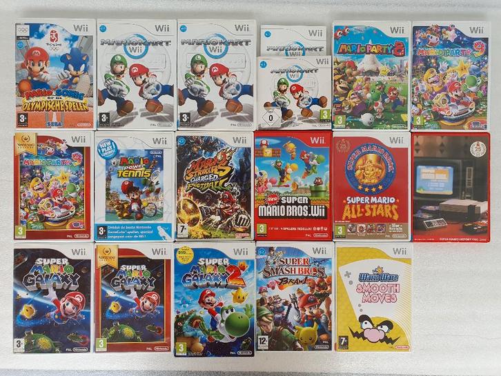 Nintendo Wii Mario Games, Games en Spelcomputers, Games | Nintendo Wii, Gebruikt, Ophalen of Verzenden