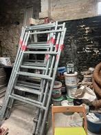 Complete stalen steiger van de beste kwaliteit, Doe-het-zelf en Bouw, Ladders en Trappen, Ophalen, Zo goed als nieuw