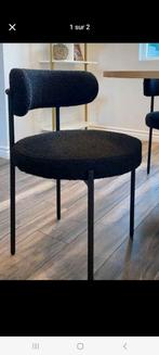 Chaise salle a manger neuve emballee, Enlèvement, Neuf, Noir, Métal