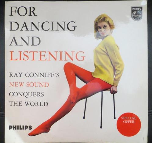 LP VINYL - Ray Conniff ‎– For Dancing And Listening, CD & DVD, Vinyles | Jazz & Blues, Utilisé, Jazz, 1960 à 1980, 12 pouces, Envoi