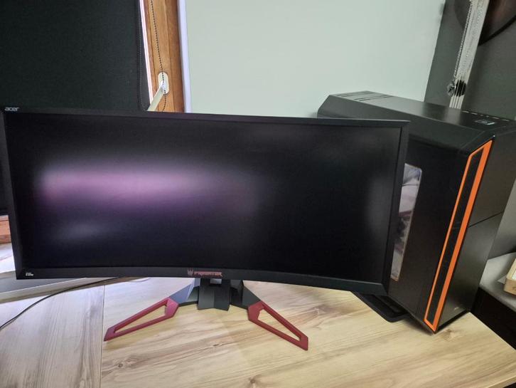 Ordinateur gaming + écran, Informatique & Logiciels, Ordinateurs de bureau, Comme neuf, 4 Ghz ou plus, HDD, SSD, 32 GB, Avec carte vidéo