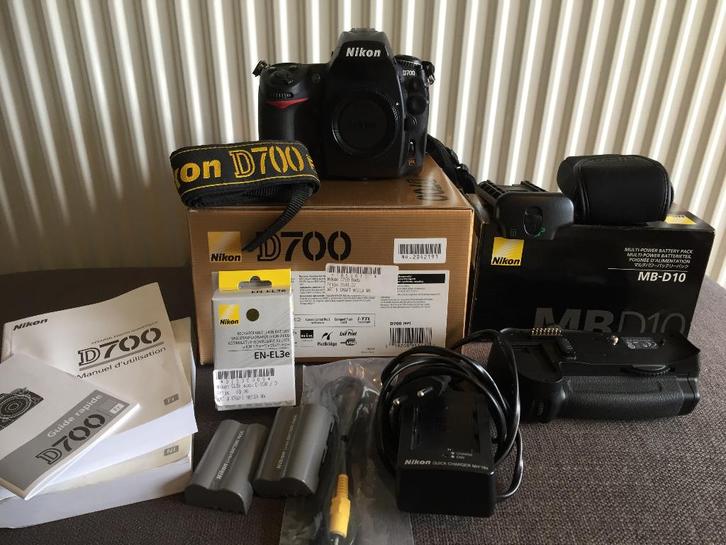 Nikon D700 + lens en toebehoren, TV, Hi-fi & Vidéo, Appareils photo numériques, Nikon, Enlèvement