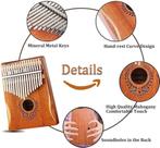 Kalimba 17 toetsen duimpiano SNELLE GRATIS LEVERING, -, Verzenden, -, LAQULA