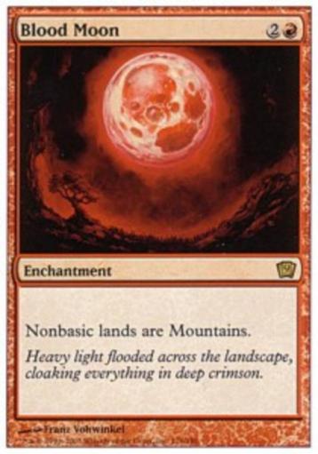 blood moon - 9TH - MTG - NM   beschikbaar voor biedingen