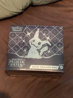 Paldean fates elite trainerbox, Ophalen of Verzenden, Nieuw, Boosterbox, Foil