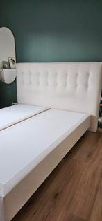 Boxspring in mooie staat., Ophalen, Gebruikt, Beige
