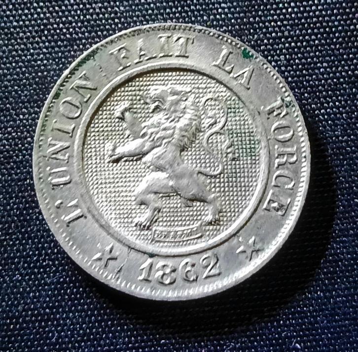 10 cent 1862 - Leopold I, Postzegels en Munten, Munten | België, Losse munt, Verzenden