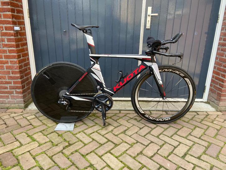 Kuota Kalibur tijdrit / triatlon fiets Shimano Di2, Fietsen en Brommers, Fietsen | Racefietsen, Zo goed als nieuw, Overige merken