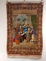 Tapis de Ghom en soie, Ophalen