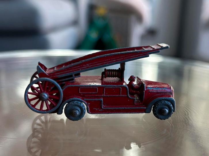 Matchbox Lesney Dennis Fire Engine nr 9-A 1955, Verzamelen, Retro, Ophalen of Verzenden