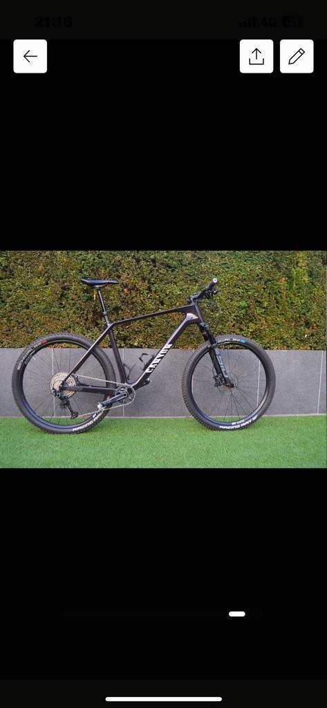 Canyon exceed cf 6, Fietsen en Brommers, Fietsen | Mountainbikes en ATB, Nieuw, Heren, Overige merken, 57 cm of meer, Hardtail