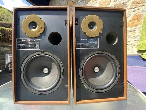 Enceintes SCOTT S176, Audio, Tv en Foto, Luidsprekerboxen, Gebruikt, Overige typen, Overige merken, Ophalen