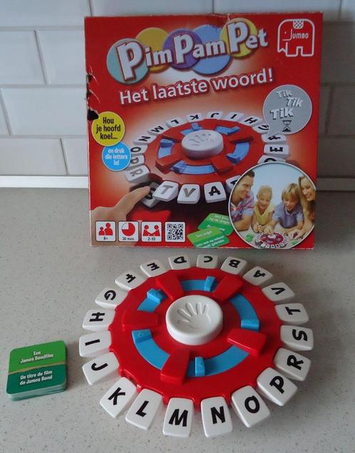Pim Pam Pet " Het Laatste Woord" van Jumbo (Nr.17.961) in go, Hobby en Vrije tijd, Gezelschapsspellen | Overige, Gebruikt, Een of twee spelers