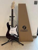 Fazley classic series elektrische gitaar bordeaux, Ophalen, Zo goed als nieuw, Solid body, Overige merken