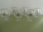 Set Napoleon Mandarine cognacglazen, Ophalen of Verzenden, Zo goed als nieuw, Borrel- of Shotglas