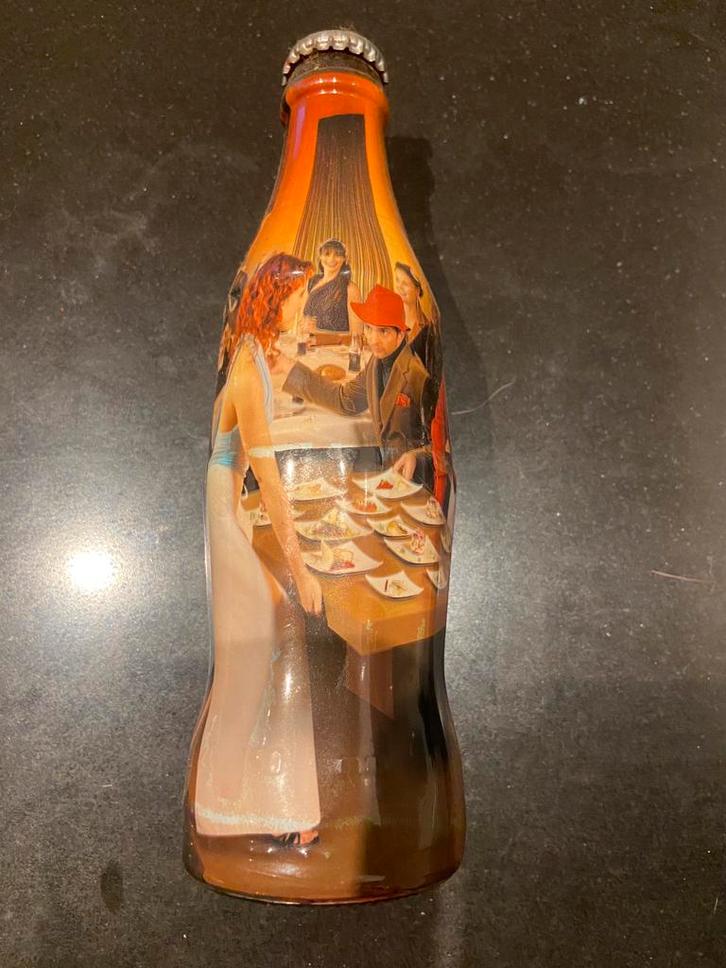 Coca Cola L'art de manger Brueghel - Bouteille de 20 cl, Collections, Collections complètes & Collections, Enlèvement ou Envoi