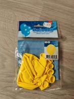 Gele ballonnen 10stuks, Ophalen of Verzenden, Nieuw, Versiering