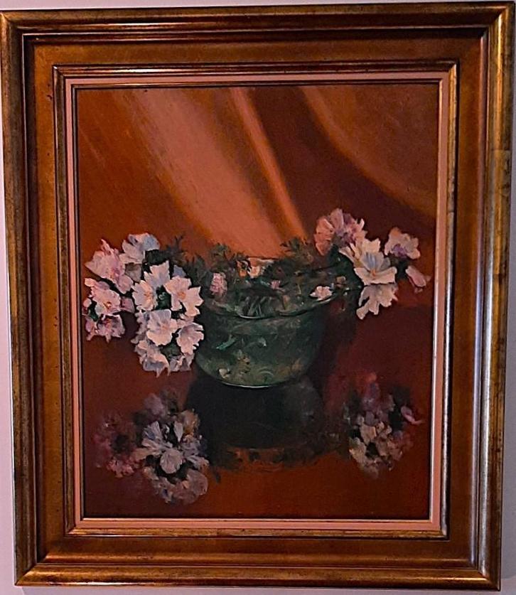 Walter Vaes (1882-1958) Anemonen in een vaas, Antiek en Kunst, Kunst | Etsen en Gravures, Ophalen