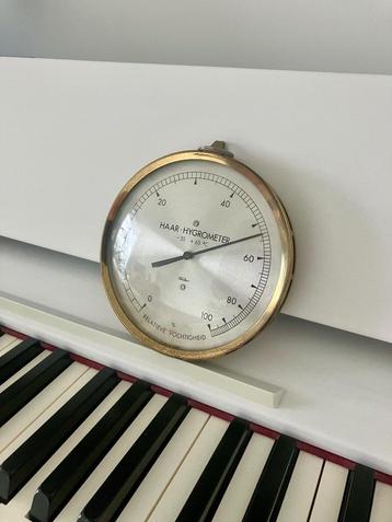 oude Fisher hydrometer - relatieve vochtigheidsmeter - 13cm beschikbaar voor biedingen
