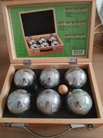 Petanque ballen in houten kist 6, Sport en Fitness, Bowlen, Ophalen