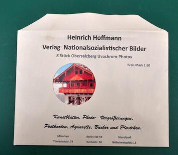 Maisons sur l'Obersalzberg 1942, 8 photos et cartes postale