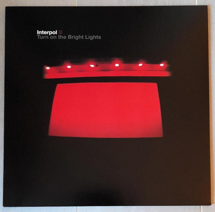 INTERPOL Turn On The Bright Lights LP, Cd's en Dvd's, Vinyl | Rock, Zo goed als nieuw, Alternative, 12 inch, Ophalen of Verzenden