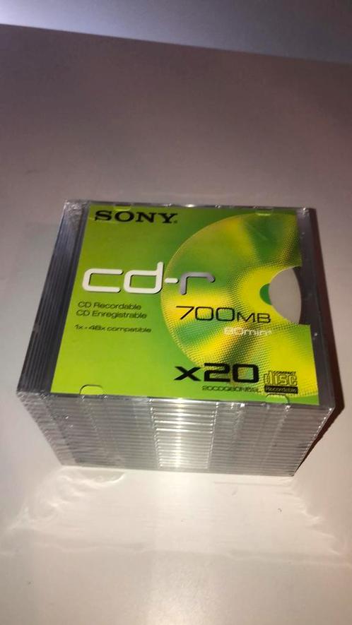 Sony cd-Recordable, Computers en Software, Beschrijfbare discs, Nieuw, Cd, Herschrijfbaar, Ophalen