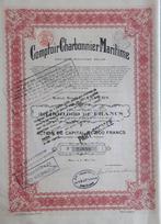Comptoir Charbonnier Maritime - 1924 - Antwerpen, Ophalen of Verzenden, 1920 tot 1950, Aandeel