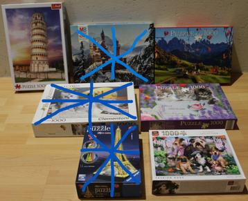 puzzels beschikbaar voor biedingen