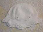 Chapeau de soleil 6 mois en crochet blanc, Mila Blue, Enfants & Bébés, Vêtements de bébé | Casquettes & Chapeaux, Comme neuf, Fille