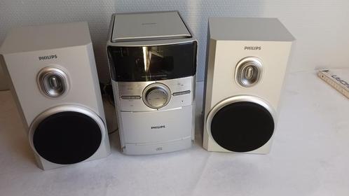 Micro Stereoketen Tuner CD speler- PHILIPS MC146/12., TV, Hi-fi & Vidéo, Chaîne Hi-fi, Utilisé, Philips, Enlèvement ou Envoi