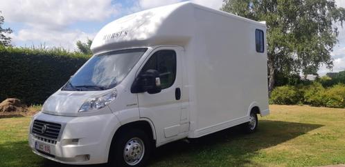 HORSE TRUCK  2012/10   103000KM, Dieren en Toebehoren, Paarden en Pony's | Trailers en Aanhangwagens, Zo goed als nieuw, 2-paards trailer