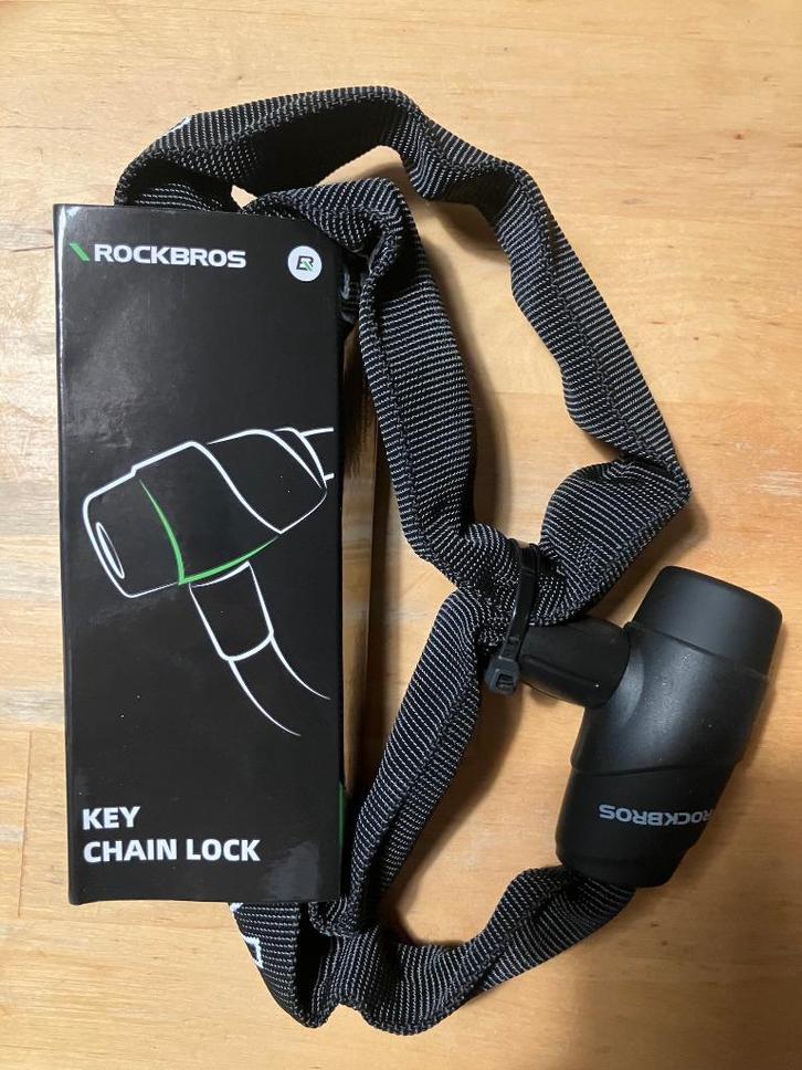 Chaîne antivol pour vélo, Vélos & Vélomoteurs, Accessoires vélo | Cadenas de vélo, Neuf, Chaîne antivol, Enlèvement