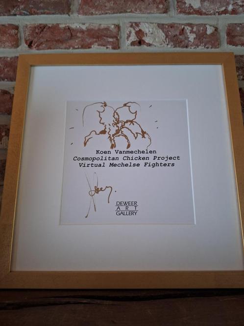 Koen Vanmechelen zeldzaam...vaste prijs, Antiek en Kunst, Kunst | Litho's en Zeefdrukken, Ophalen