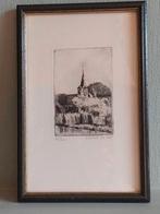 Ets, Simone Decré, Antiek en Kunst, Kunst | Etsen en Gravures, Ophalen of Verzenden