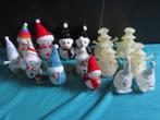 Kerstdecoratie - verschillende sneeuwmannen - Kerstmis, Ophalen of Verzenden, Gebruikt