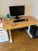 Bureau IKEA assis/debout électrique, Maison & Meubles, Bureaux, Enlèvement, Réglable en hauteur, Utilisé, Bureau